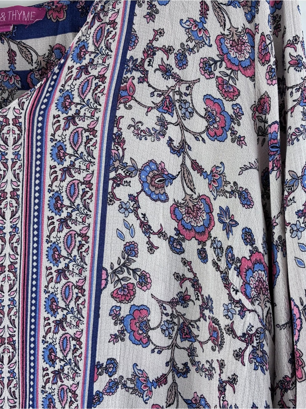 Floral boho top - Picture 2 of 8
